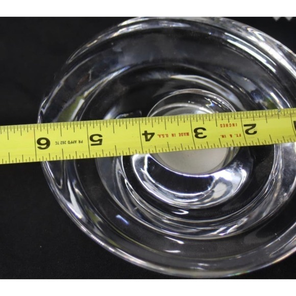 Miller Rogaska Crystal Candle Holder - Picture 4 of 4